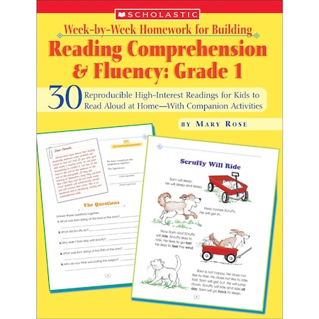 Week-by-Week Homework For Building Reading Comprehension, Grade 1